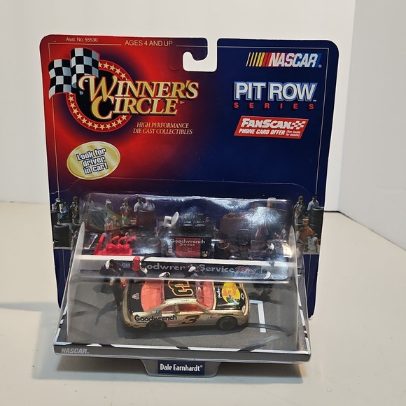Winner's Circle Other - Dale Earnhardt #3 Bass Pro Shops Gold Winners Circle Pit Row 1:64 NASCAR Diecast